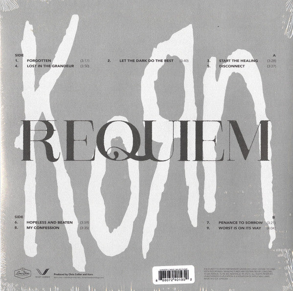 Korn : Requiem (LP, Ltd, Mil)