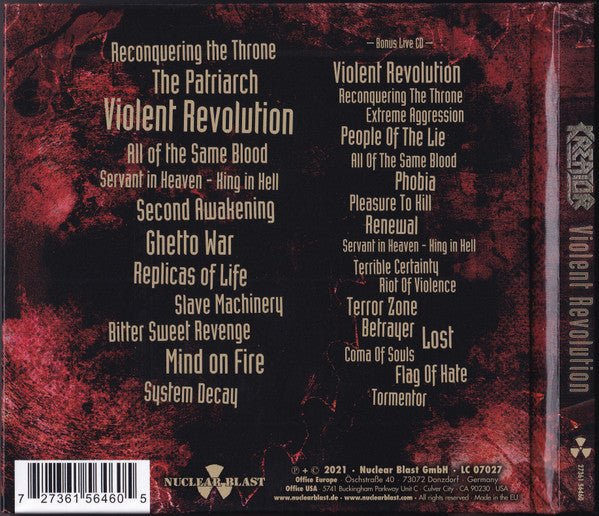 Kreator : Violent Revolution (CD, Album, RE + CD + Dig)