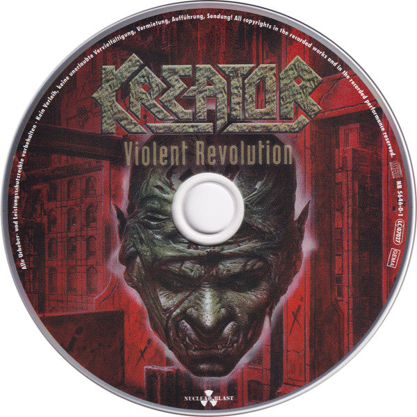 Kreator : Violent Revolution (CD, Album, RE + CD + Dig)