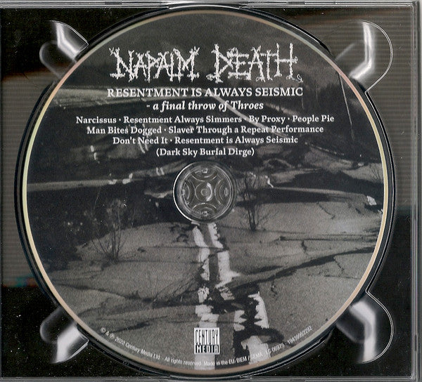 Napalm Death : Resentment Is Always Seismic – A Final Throw Of Throes (CD, MiniAlbum, Ltd, Dig)