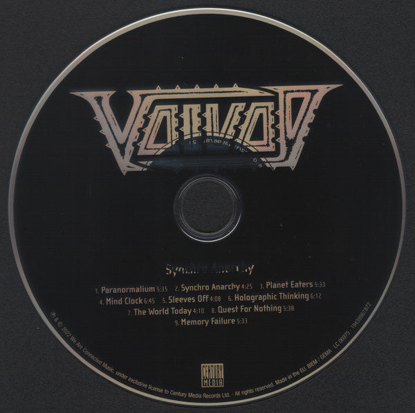 Voïvod : Synchro Anarchy (CD, Album)