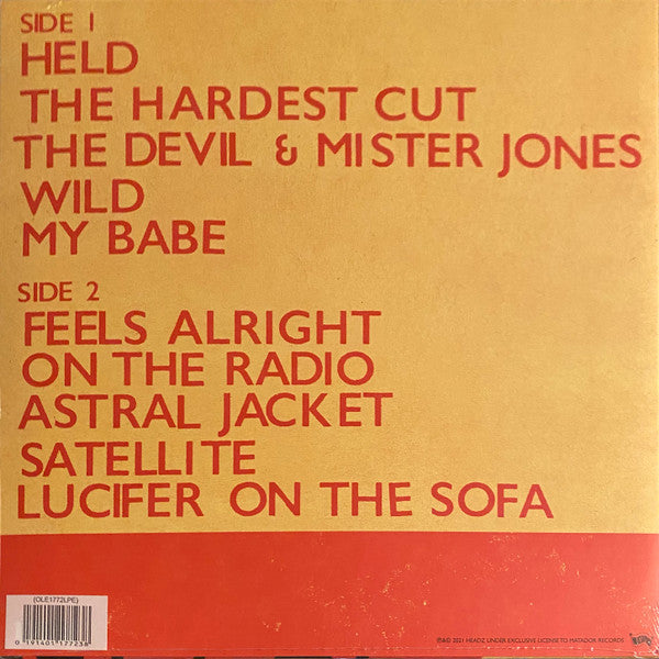 Spoon : Lucifer On The Sofa (LP, Album, Ltd, Ora)