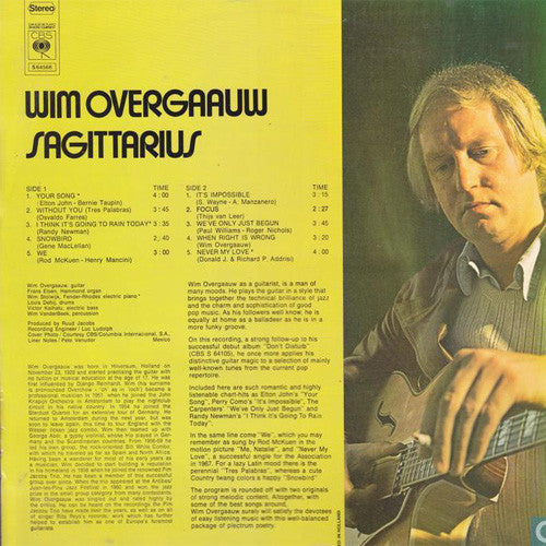 Wim Overgaauw : Sagittarius (LP, Album)