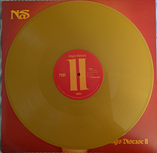 Nas : King's Disease 2 (2xLP, Album, Gol)