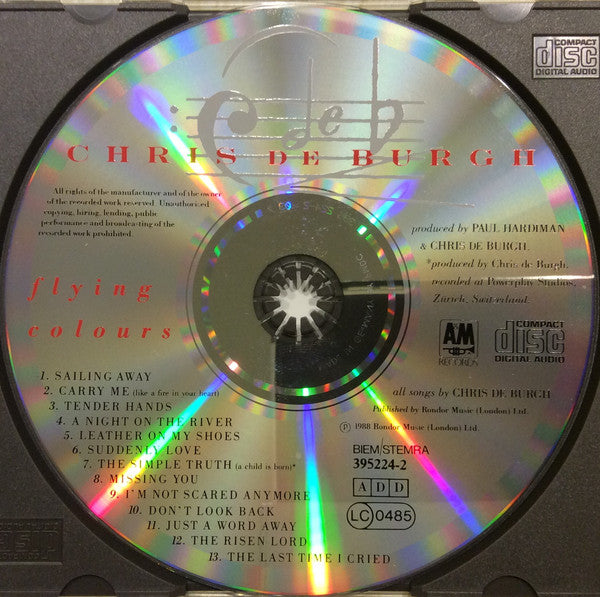 Chris de Burgh : Flying Colours (CD, Album)