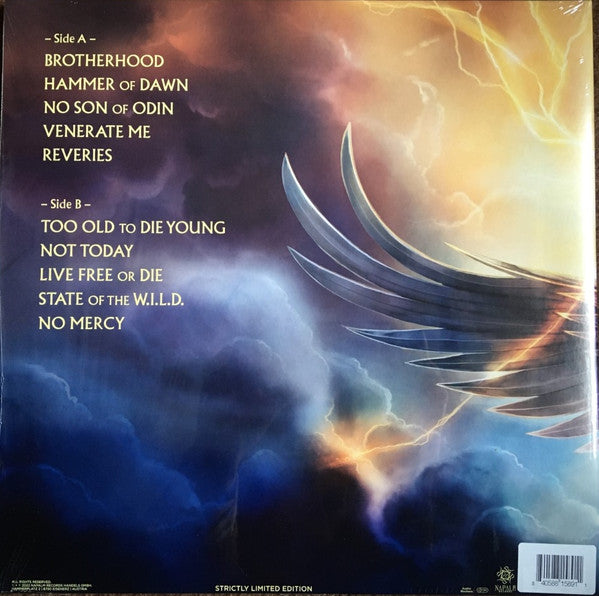 HammerFall : Hammer Of Dawn (LP, Album, Ltd, Cle)