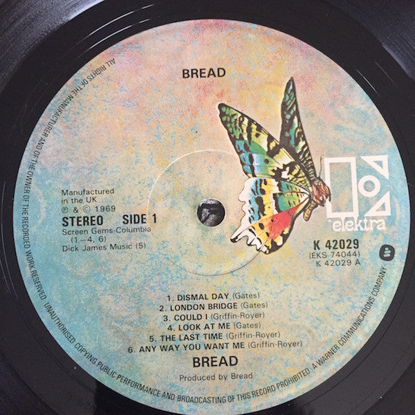 Bread : Bread (LP, Album, RE)