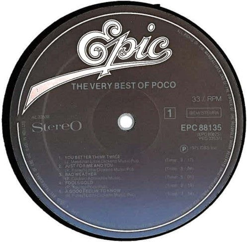 Poco (3) : The Very Best Of Poco (2xLP, Comp)