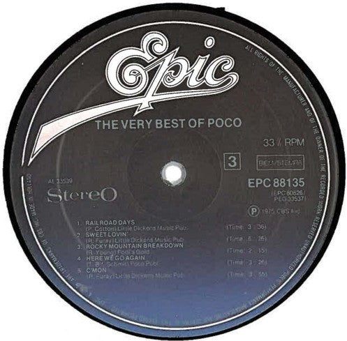 Poco (3) : The Very Best Of Poco (2xLP, Comp)