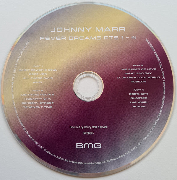 Johnny Marr : Fever Dreams Pts 1-4 (CD, Album)