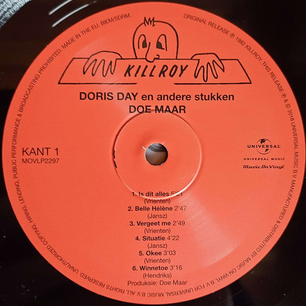 Doe Maar : Doris Day En Andere Stukken (LP, Album, RE, 180)