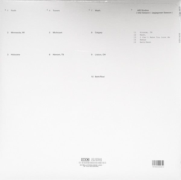 Bon Iver : Bon Iver, Bon Iver (2xLP, Album, Ltd, RE, Whi)