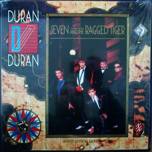 Duran Duran : Seven And The Ragged Tiger (LP, Album, RE + 12", Comp + Ltd, RM)