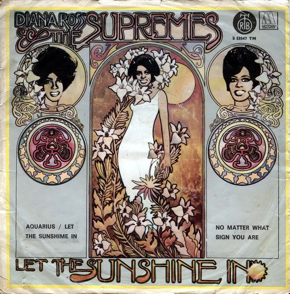 Diana Ross & The Supremes : Let The Sunshine In (7", Single)
