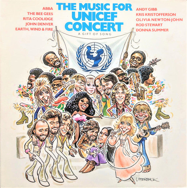 Various : The Music For UNICEF Concert - A Gift Of Song (LP, Album)