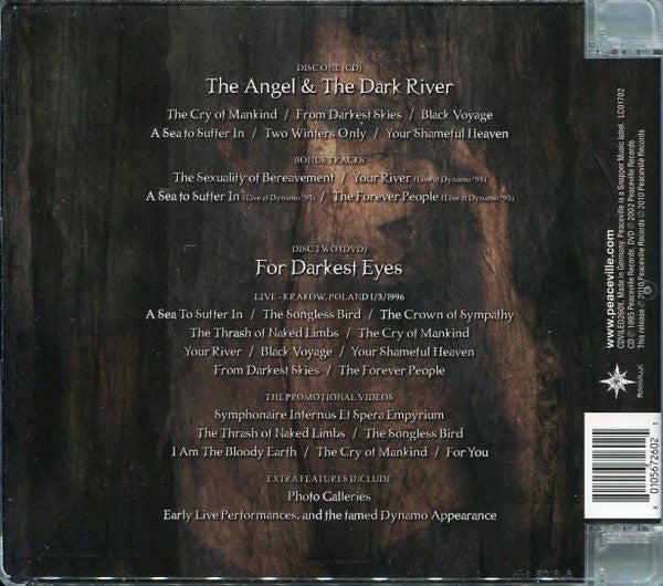 My Dying Bride : The Angel And The Dark River / For Darkest Eyes (CD, Album, RE, RM + DVD-V + S/Edition)