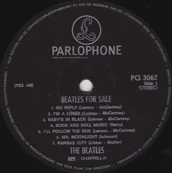 The Beatles : Beatles For Sale (LP, Album, Gat)