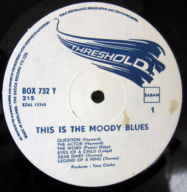 The Moody Blues : This Is The Moody Blues (2xLP, Comp, Gat)