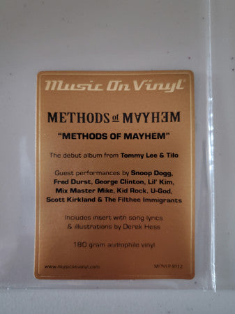 Methods Of Mayhem (2) : Methods Of Mayhem (LP, Album, RE, 180)