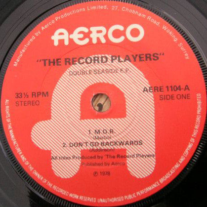 The Record Players : Double C Side EP (7", EP)