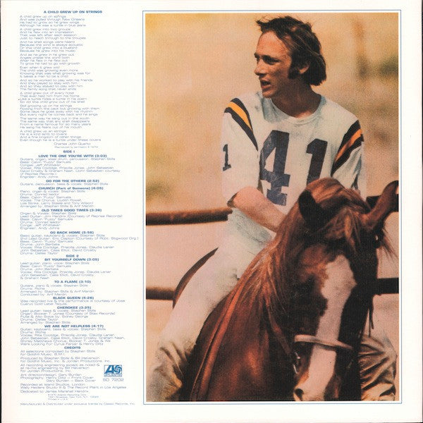 Stephen Stills : Stephen Stills (LP, Album, RE, RM)