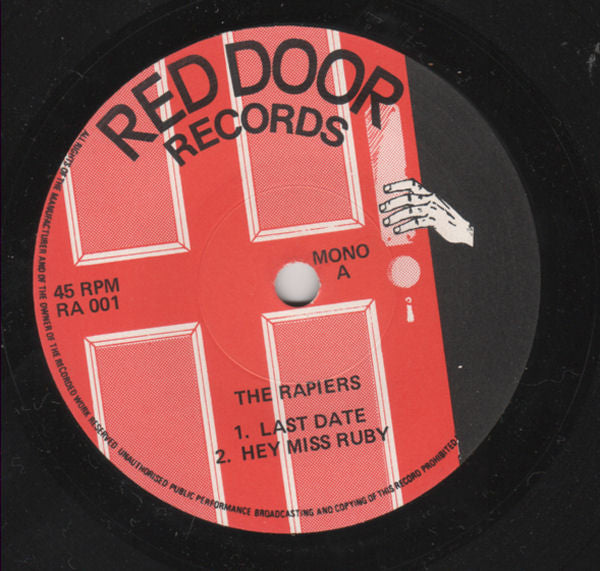 The Rapiers : The Rapiers - Vol 1 (7", EP)