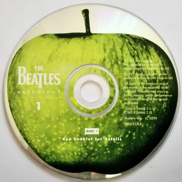 The Beatles : Anthology 1 (2xCD, Album, Mono)