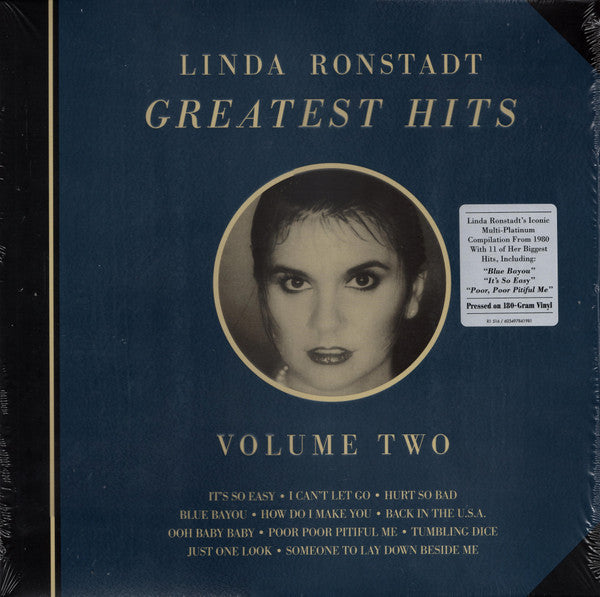 Linda Ronstadt : Greatest Hits Volume Two (LP, Comp, RE, 180)