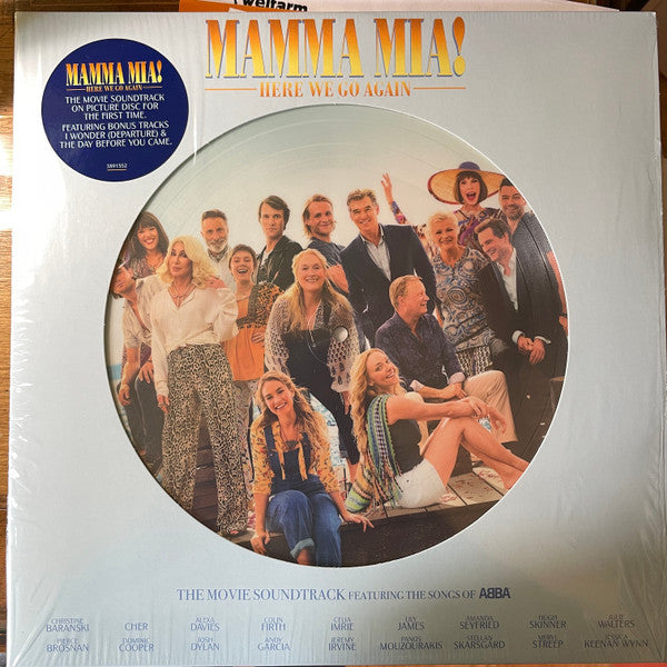 Various : Mamma Mia! Here We Go Again (The Movie Soundtrack Featuring The Songs Of ABBA) (2xLP, Album, Pic, RE, Gat)