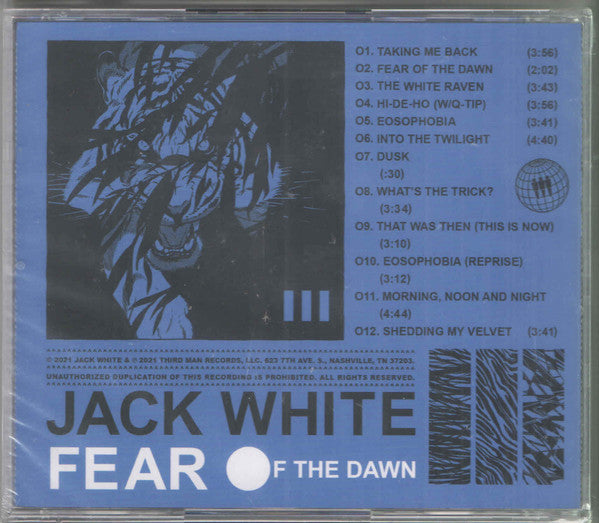 Jack White (2) : Fear Of The Dawn (CD, Album)