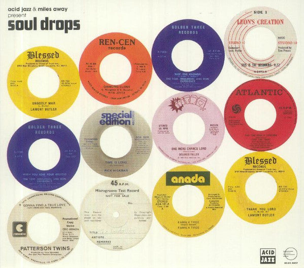 Various : Acid Jazz & Miles Away Present Soul Drops (CD, Comp)