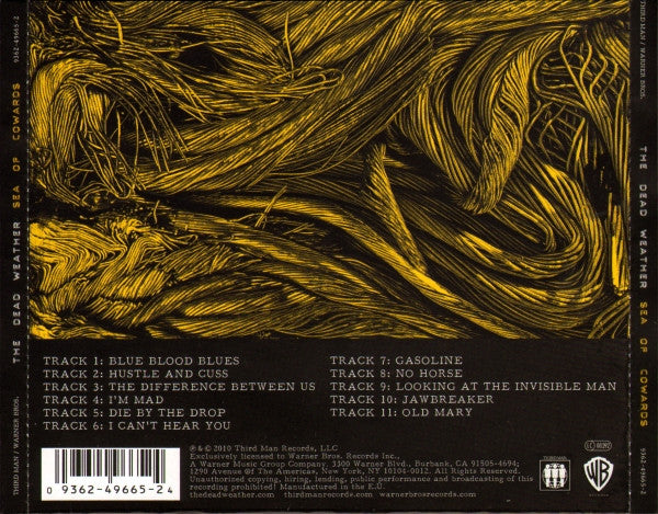 The Dead Weather : Sea Of Cowards (CD, Album)