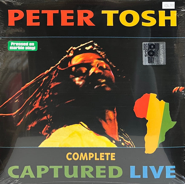 Peter Tosh : Complete Captured Live (Album, RE + LP, Gre + LP, Ora)