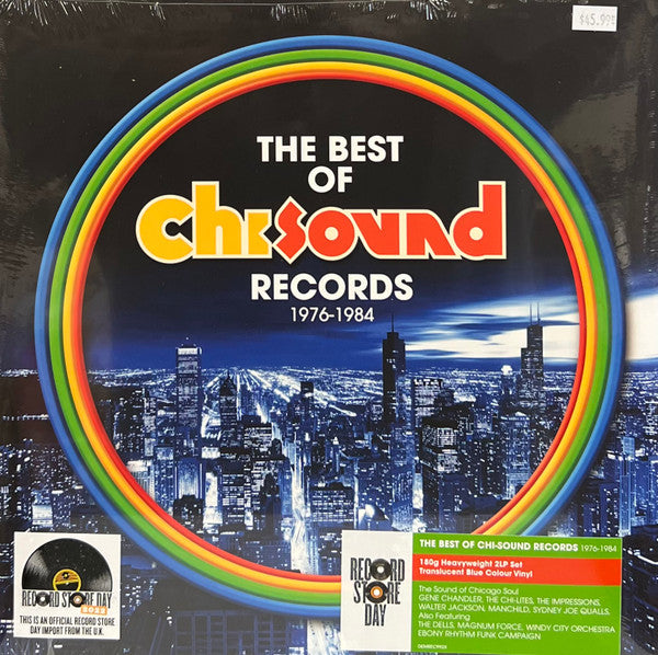 Various : The Best Of Chi-Sound Records 1976-1984 (2xLP, Comp, Mono, Tra)