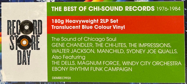 Various : The Best Of Chi-Sound Records 1976-1984 (2xLP, Comp, Mono, Tra)