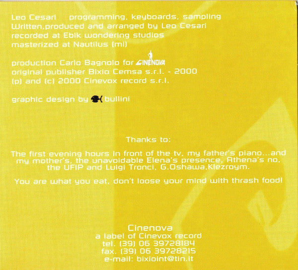Leo Cesari : Select Profile (CD, Album, Enh)