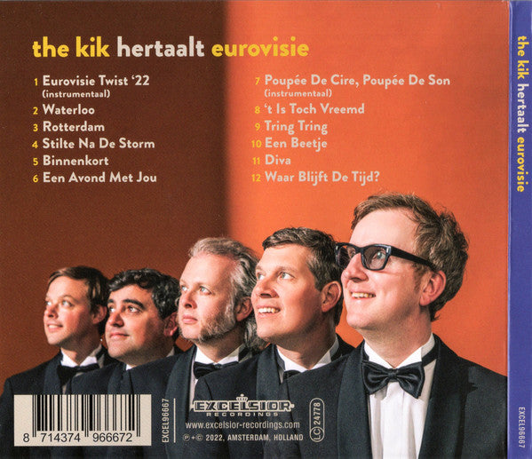 The Kik : Hertaalt Eurovisie (CD, Album)