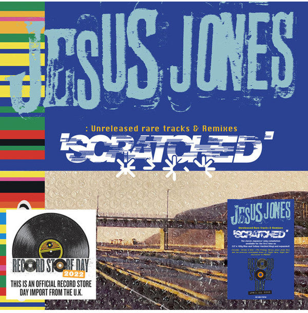 Jesus Jones : Scratched (Unreleased Rare Tracks & Remixes) (2xLP, Comp, Ltd, RE, Blu)