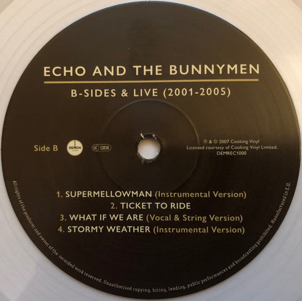 Echo & The Bunnymen : B-sides & Live (2001-2005) (2xLP, Comp, RE, Cle)