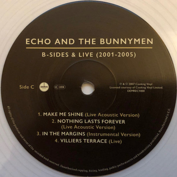 Echo & The Bunnymen : B-sides & Live (2001-2005) (2xLP, Comp, RE, Cle)