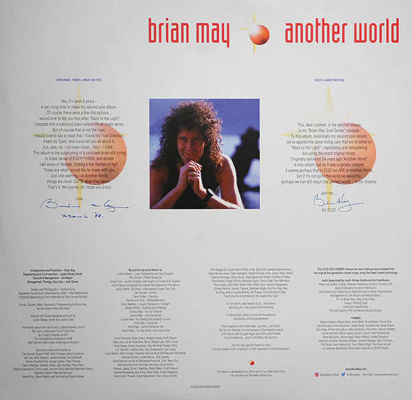 Brian May : Another World (LP, Album, RE, RM)