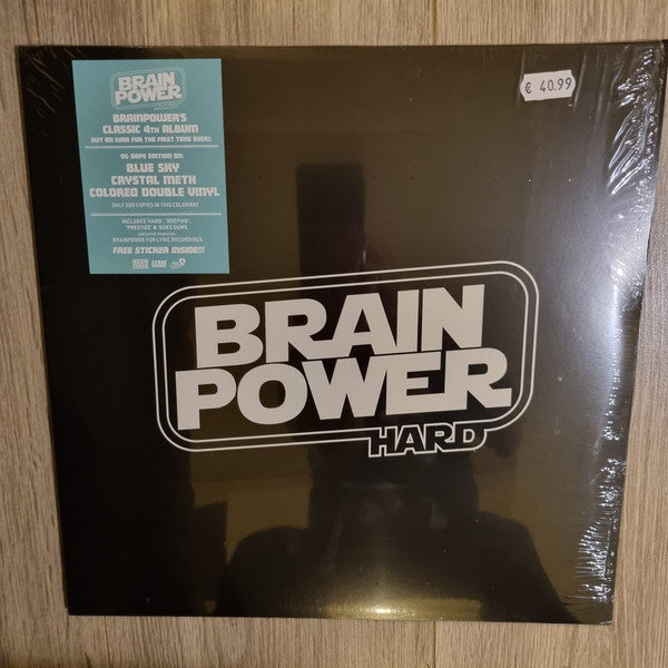 Brainpower : Hard (2xLP, Ltd, Blu)