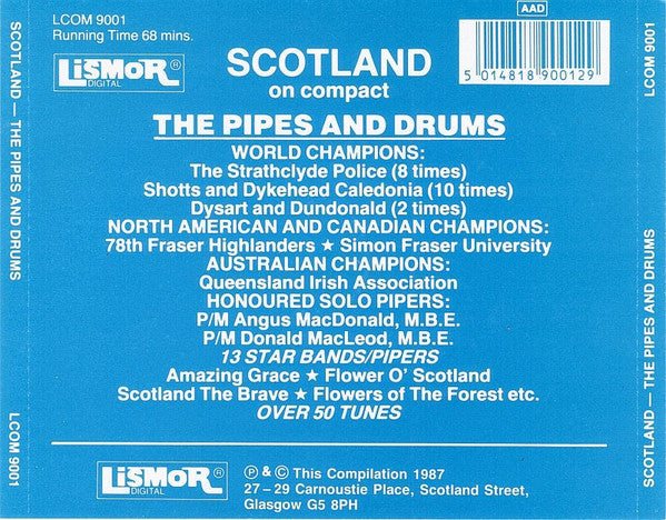 Various : Scotland - The Pipes And Drums (CD, Comp)