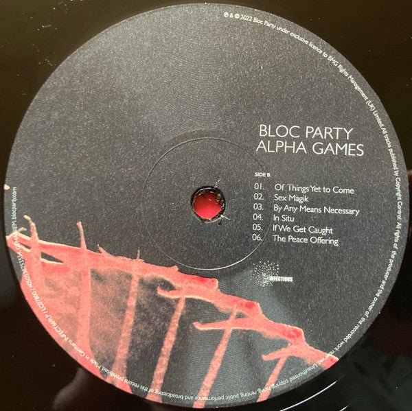 Bloc Party : Alpha Games (LP, Album)