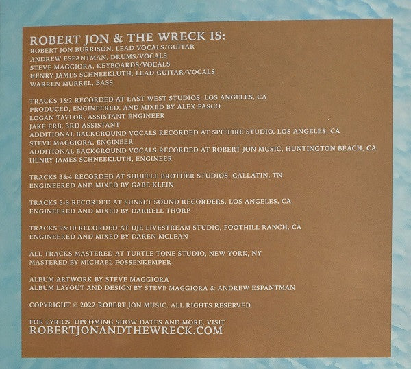 Robert Jon & The Wreck : Wreckage Vol.2 (CD, Album)