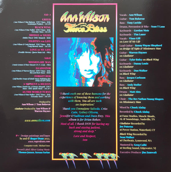 Ann Wilson : Fierce Bliss (LP)