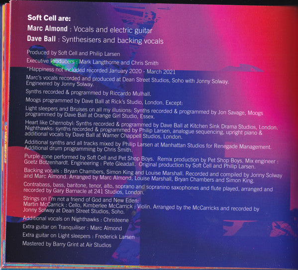 Soft Cell : *Happiness Not Included (CD, Album, Dlx, Dig)