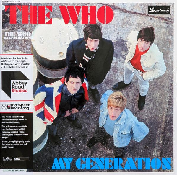 The Who : My Generation (LP, Album, Ltd, RE, RM, Hal)