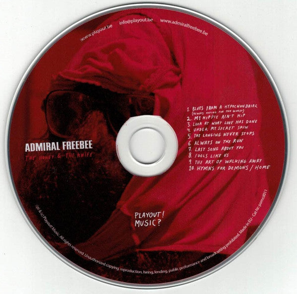 Admiral Freebee : The Honey & The Knife (CD, Album)