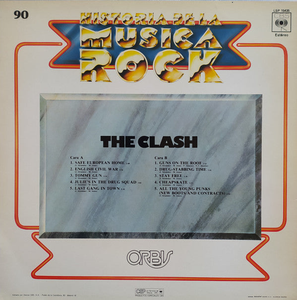 The Clash : Give 'Em Enough Rope (LP, Album, RE)